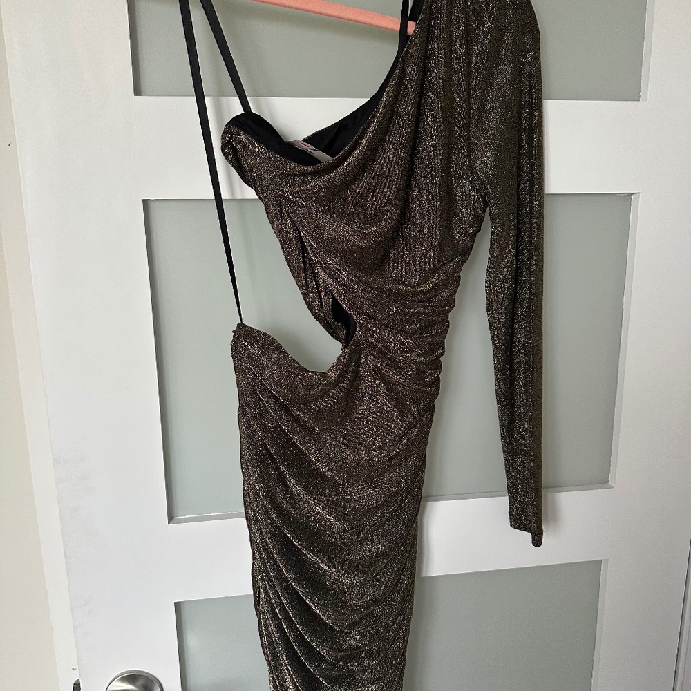 Le chateau sparkle gold dress